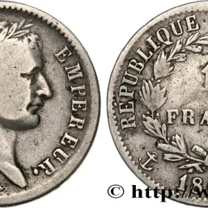 1 franc Napoléon Ier tête laurée, République française 1808 Nantes F.204/13 fmd_560701 Modernes Prix Choc