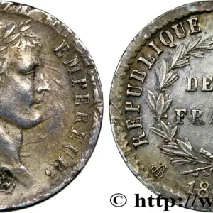 Demi-franc Napoléon Ier tête laurée, République française 1808 La Rochelle F.177/7 fmd_525465 Modernes Dernier Modèle