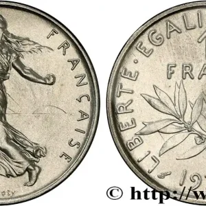 1 franc Semeuse, nickel 1972 Paris F.226/17 fmd_672752 Modernes Premium