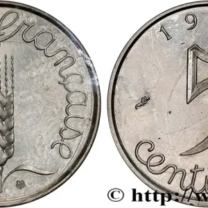 Piéfort Argent de 5 centimes Épi 1961 Paris GEM.21 P2 fmd_622912 Modernes Acheter Direct