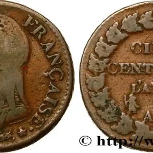 Cinq centimes Dupré, grand module 1800 Metz F.115/102 fmd_571258 Modernes Meilleure Vente