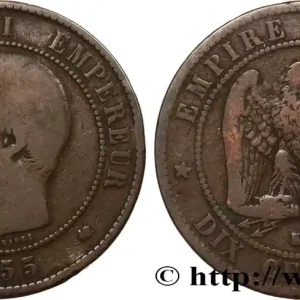 Dix centimes Napoléon III, tête nue 1855 Bordeaux F.133/27 fmd_573264 Modernes Promotion