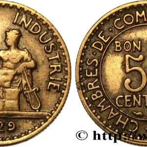 50 centimes Chambres de Commerce 1929 Paris F.191/11 fmd_582171 Modernes Authentique