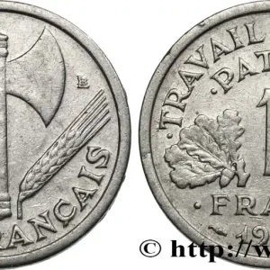 Pas Cher 1 franc Francisque, légère 1943 Beaumont-Le-Roger F.223/4 fmd_586726 Modernes