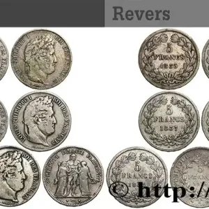 Lot de dix écus de 5 francs n.d. F.-/ fmd_625380 Modernes Must-Have