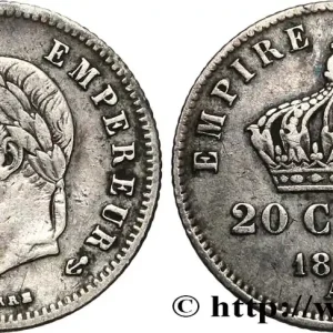 20 centimes Napoléon III, tête laurée, petit module 1866 Paris F.149/4 fmd_671706 Modernes Prix Choc