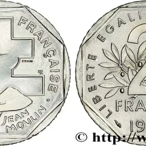 Essai de 2 francs Jean Moulin 1993 F.273/1 fmd_621025 Modernes Édition Limitée