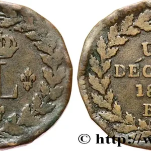 Dernière Chance Un décime à l’L couronnée 1815 Strasbourg F.132A/3 fmd_670480 Modernes