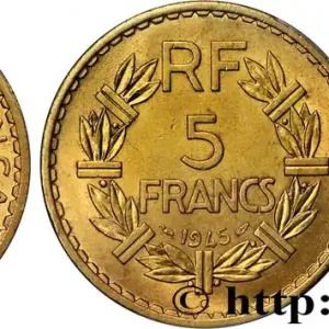 Livraison Mondiale 5 francs Lavrillier, bronze-aluminium 1945 Castelsarrasin F.337/6 fmd_630317 Modernes