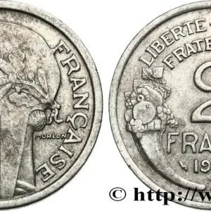 Prix Cassé 2 francs Morlon, aluminium 1945 Castelsarrasin F.269/7 fmd_573483 Modernes