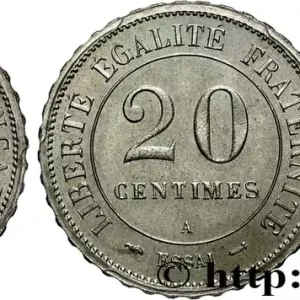 Bon Plan Essai de 20 centimes Merley, tranche cannelée 1889 Paris GEM.50 5 fmd_626298 Modernes