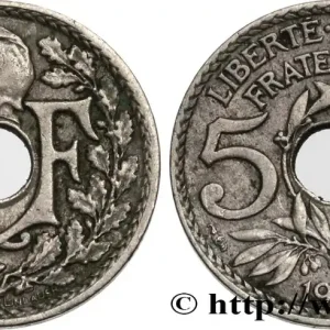 5 centimes Lindauer, petit module 1920 Paris F.122/2 fmd_590989 Modernes Top Qualité