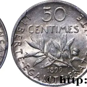 Remise 50 centimes Semeuse 1899 Paris F.190/5 fmd_614788 Modernes