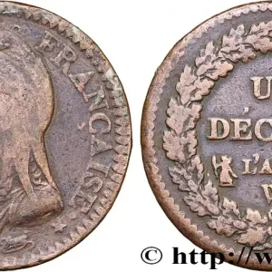 Un décime Dupré, grand module 1800 Lille F.129/74 fmd_620280 Modernes Meilleure Vente