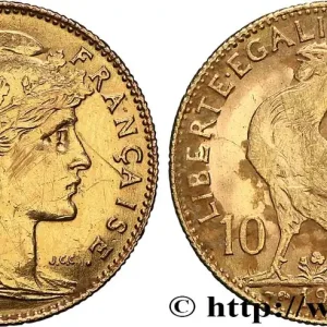 Commande En Gros 10 francs or Coq 1912 Paris F.509/13 fmd_620641 Modernes