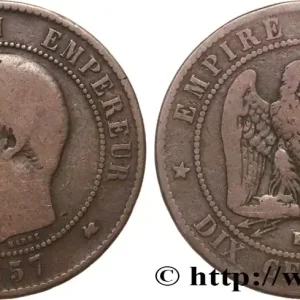 Dix centimes Napoléon III, tête nue 1857 Bordeaux F.133/44 fmd_587239 Modernes Solde