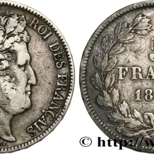 5 francs IIe type Domard 1840 Rouen F.324/84 fmd_625449 Modernes Garantie Incluse