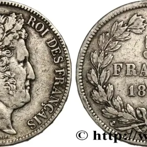 5 francs IIe type Domard 1837 Paris F.324/61 fmd_625447 Modernes Achat Immédiat