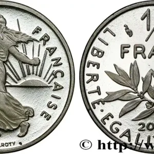 Édition Limitée 1/2 franc Semeuse, BE (Belle Épreuve) 2000 Pessac F.198/43 var. fmd_669268 Modernes