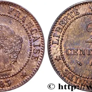 2 centimes Cérès 1883 Paris F.109/8 fmd_621340 Modernes Artisanat