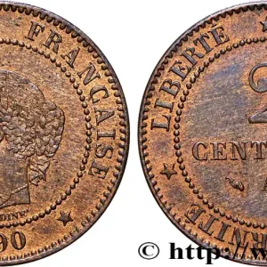 2 centimes Cérès 1890 Paris F.109/16 fmd_621338 Modernes Top Qualité