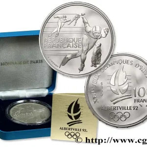 Pas Cher Belle Épreuve 100 francs - Patinage de vitesse / Marmotte 1990 Paris F5.1608 1 fmd_624859 Modernes