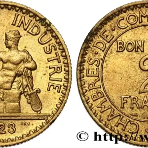 2 francs Chambres de Commerce 1923 F.267/5 fmd_632178 Modernes Bon Plan