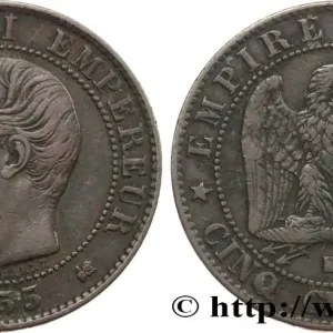 Cinq centimes Napoléon III, tête nue 1855 Bordeaux F.116/25 fmd_589489 Modernes Meilleur Prix