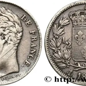 1/2 franc Charles X 1829 Paris F.180/37 fmd_623739 Modernes Haute Qualité