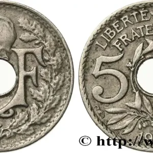 5 centimes Lindauer, petit module 1920 Paris F.122/2 fmd_605540 Modernes Nouveauté