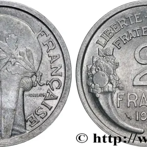 2 francs Morlon, aluminium 1945 Castelsarrasin F.269/7 fmd_622808 Modernes Meilleur Choix