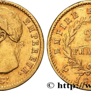 Satisfait Ou Remboursé 20 francs or Napoléon tête laurée, Empire français 1809 Paris F.516/1 fmd_628650 Modernes