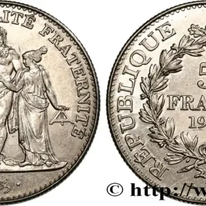 5 francs Hercule de Dupré 1996 F.346/2 fmd_500651 Modernes Achat Immédiat