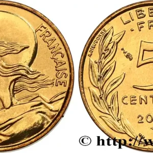 5 centimes Marianne 2000 Pessac F.125/44 fmd_579603 Modernes Soldes