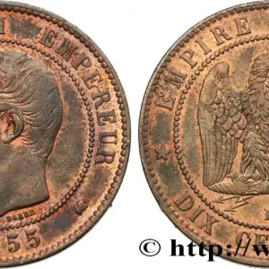 Offre Exclusive Dix centimes Napoléon III, tête nue 1855 Bordeaux F.133/29 fmd_583591 Modernes