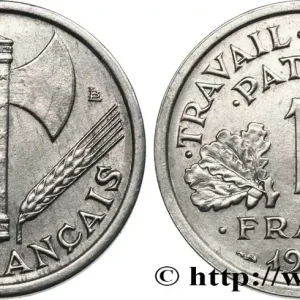 Offre Du Jour 1 franc Francisque, légère 1944 Beaumont-Le-Roger F.223/6 fmd_586727 Modernes