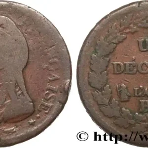 Un décime Dupré, grand module 1799 Strasbourg F.129/32 fmd_587207 Modernes Livraison Mondiale