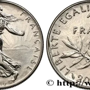 1 franc Semeuse, nickel, BU (Brillant Universel) 2000 Pessac F.226/48 fmd_588363 Modernes Offre Du Jour
